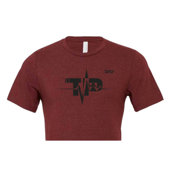 Crop Top TP Bordeaux Femme