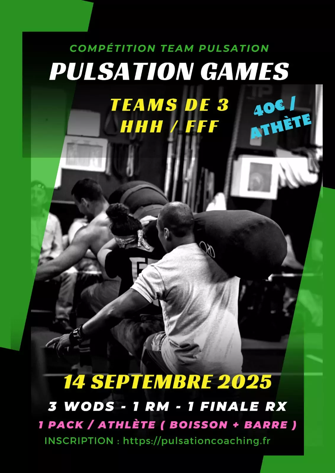 Pulsation games team of 3
